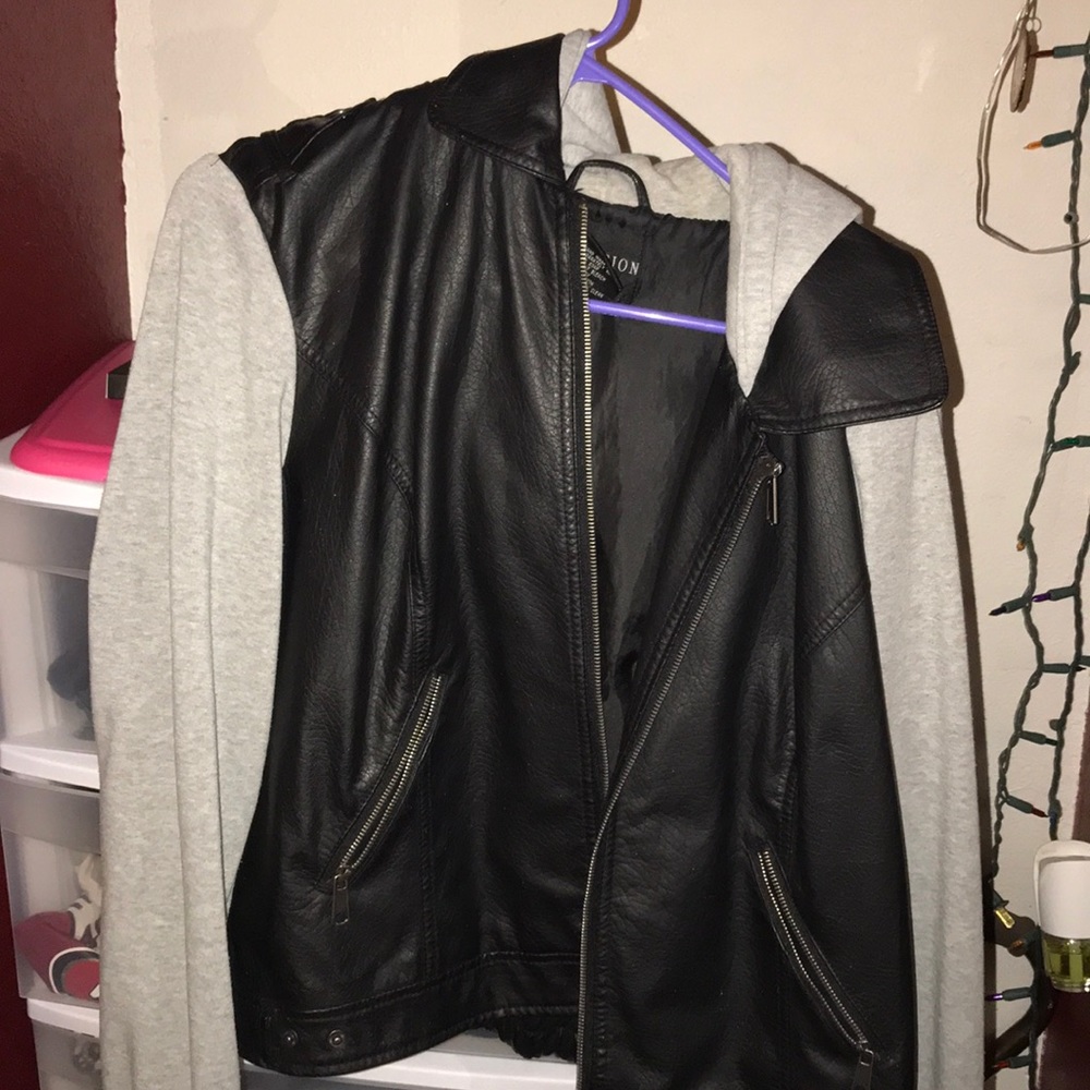 Leather jacket